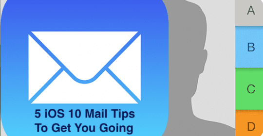 5 iOS 10 Consigli per la posta iOS 10 Consigli per la vostra partenza
