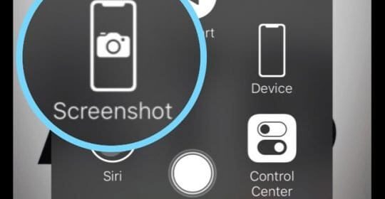 Cattura gli screenshot di iPhone o iPad con una mano sola!