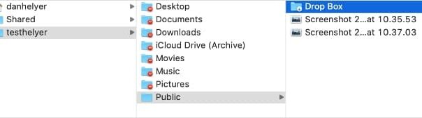 Come trasferire file tra due account utente sul vostro Mac