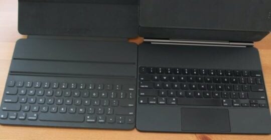 Qual è la differenza tra l'iPad Magic Keyboard e Smart Keyboard Folio?