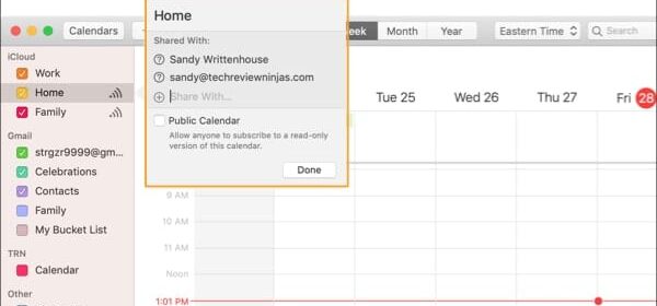 Come condividere il tuo Calendario iCloud su Mac, iOS e iCloud.com