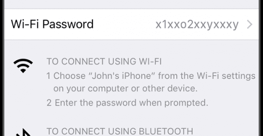 Come condividere la password WiFi da iPhone o iPad con qualsiasi dispositivo, compresi i MacBook