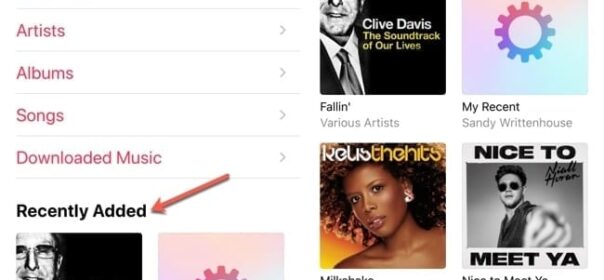 Come visualizzare i brani aggiunti di recente in Apple Music