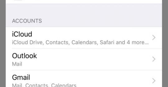 Gli account di posta di iPhone o iPad non possono essere cancellati (iOS), correggere
