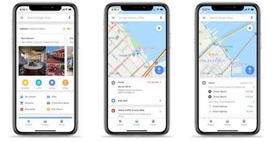 Come utilizzare il nuovo Google Maps Explore Bar sul vostro iPhone