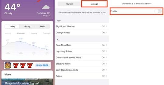 L'App del Canale Meteo - 5 consigli e trucchi per ottenere la migliore esperienza