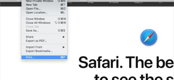 Come stampare un sito web da Safari su un Mac o ripararlo quando non funziona