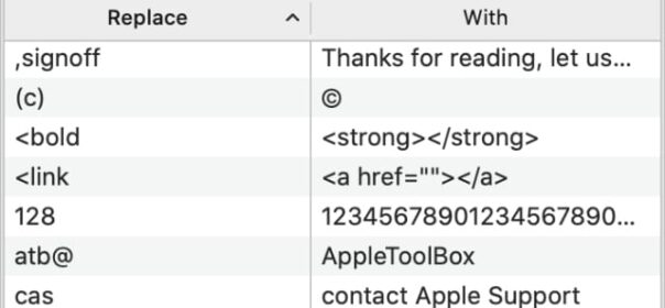 Sostituzione del testo in macOS: come usarlo e ripararlo se non funziona