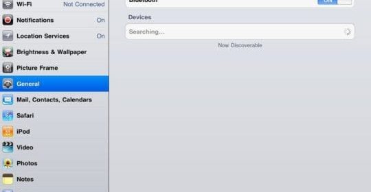 Come utilizzare una tastiera bluetooth Apple con un iPad