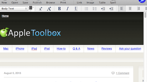 I migliori editor HTML WYSIWYG gratuiti per MacOS e Mac OS X