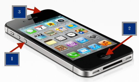iPhone 4s Schermo nero dopo l'aggiornamento, Fix