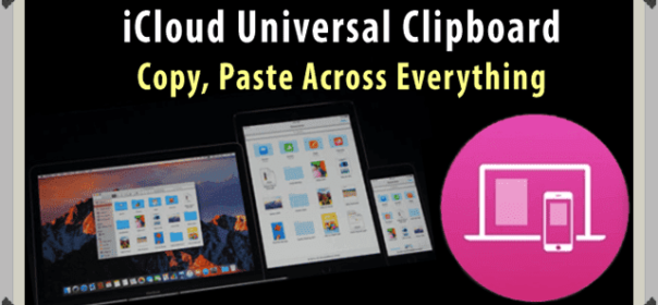Appunti Universali iCloud: Copia, Incolla su tutto