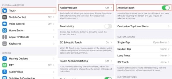 Come attivare e personalizzare l'Assistivetouch su iPhone e iPad